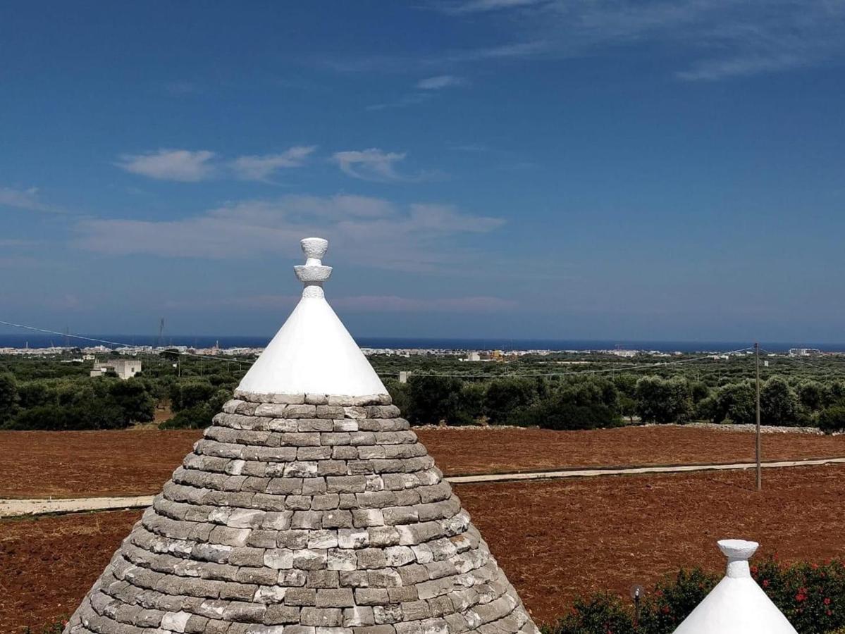 I Trulli Di Gina Appartamento Trullo 6 Persone Monopoli Luaran gambar